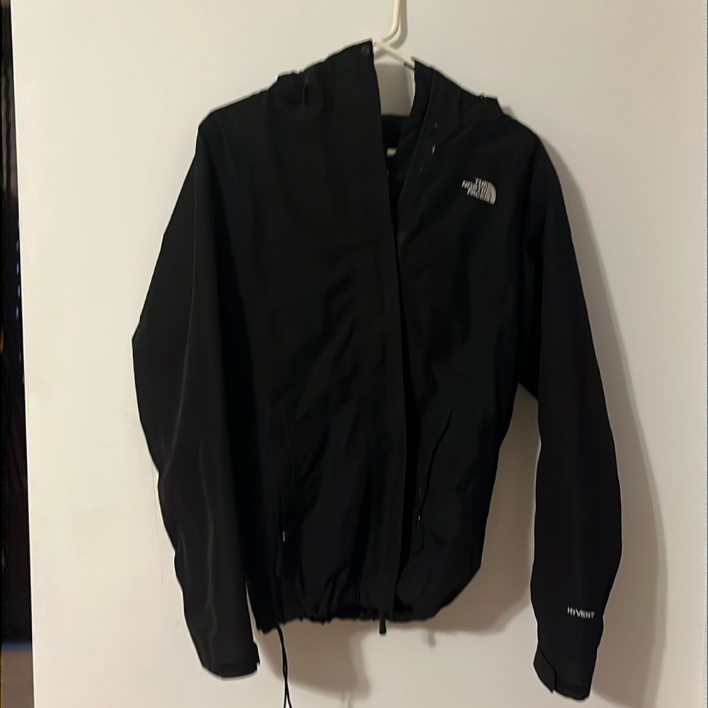 The North face women’s raincoat.
